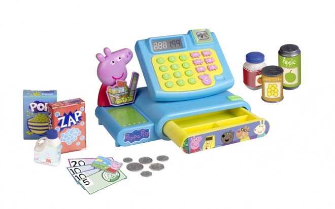 Kasse mit Peppa Pig-Motiv