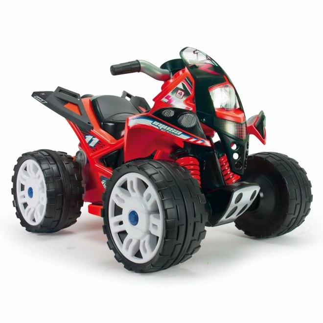 Injusa Kinder Elektro-Quad The Beast 12V Rot