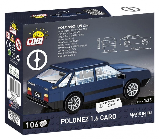 Cobi Polonez Caro 1,6 Modellbausatz