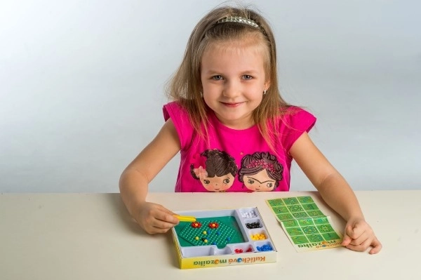 Mozaikspiel mit Pinzette – Kleine 250 Teile