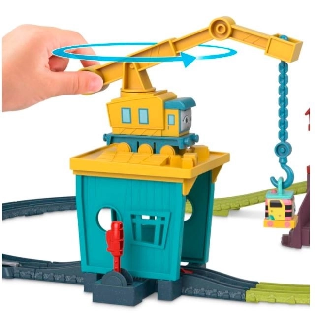 Thomas & Freunde Spielset mit Kran Carly und Sandy