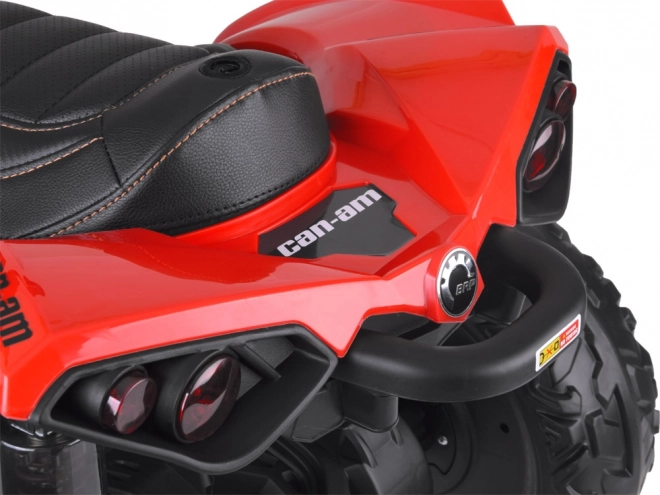 Kinder-Gelände-Quad CAN-AM mit Akku – Rot