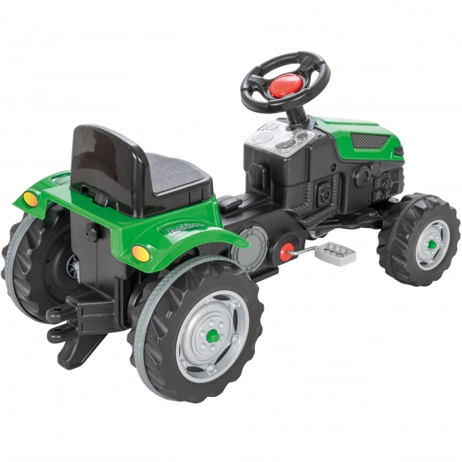 Trettraktor Farmer von Woopie mit leisen Rädern