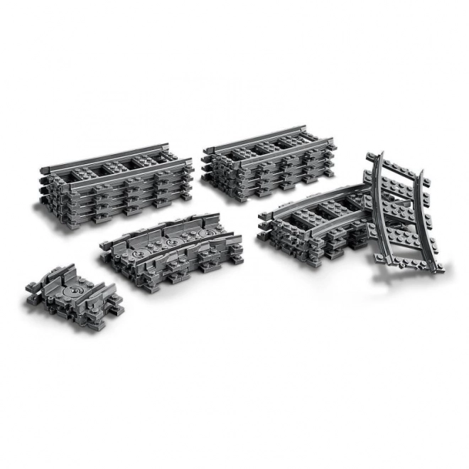 Lego City Flexible Schienen Set