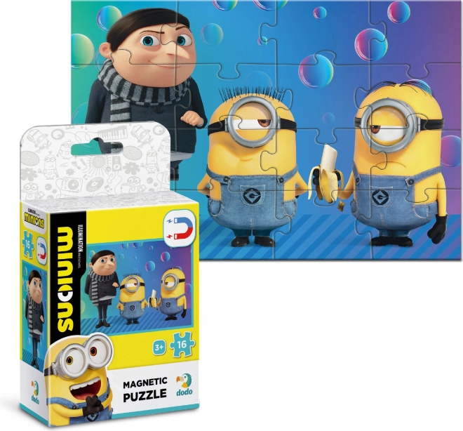 Magnetisches Puzzle MINIONS: Der Kleine Gru 16 Teile