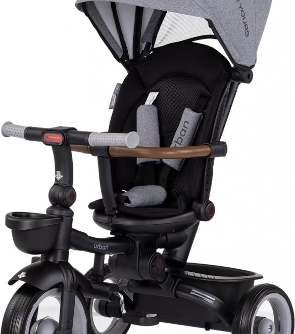Chipolino Dreirad mit Verdeck Urban 2v1 Anthrazit
