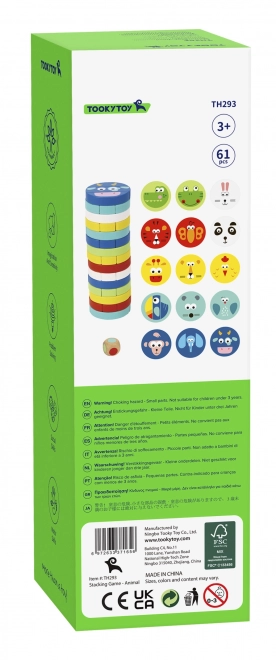Geschicklichkeitsspiel Tiere von Tooky Toy