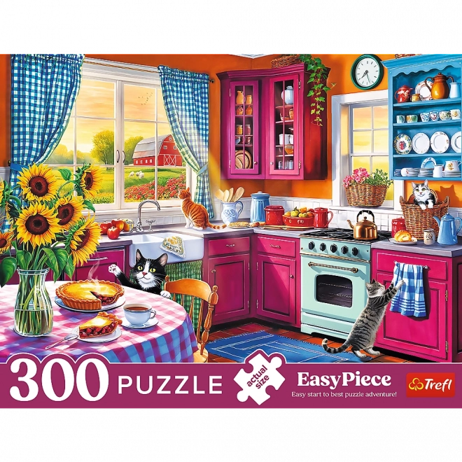 Puzzle 300 Teile – Frühstück in der Küche