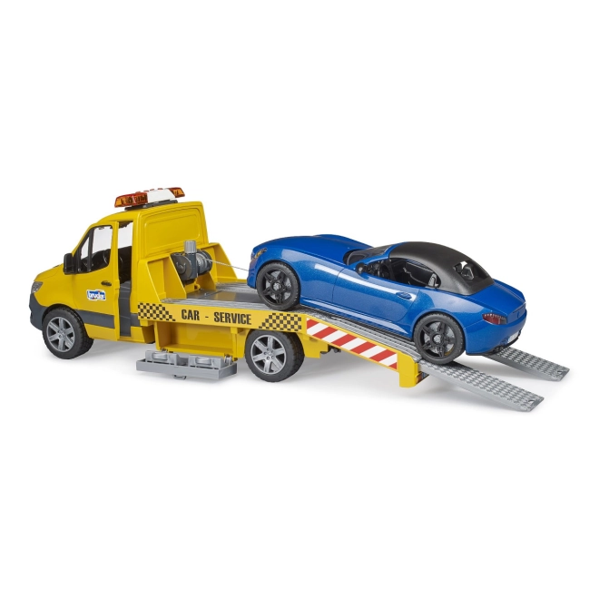 Funktionale Rampe mit ausziehbaren Schienen und Keilen