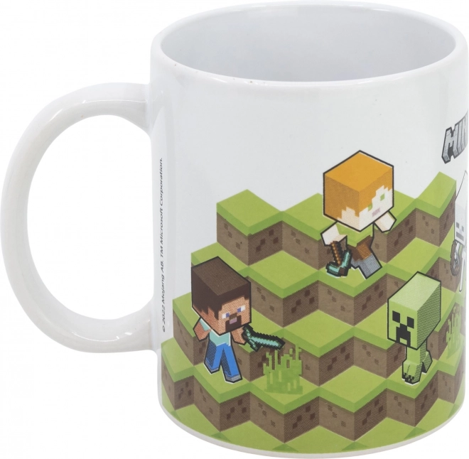 Keramiktasse 325ml Minecraft grün