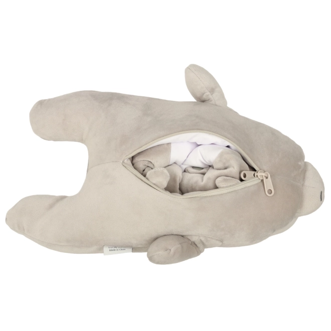 Reisekissen 2-in-1 in Form eines Teddybären