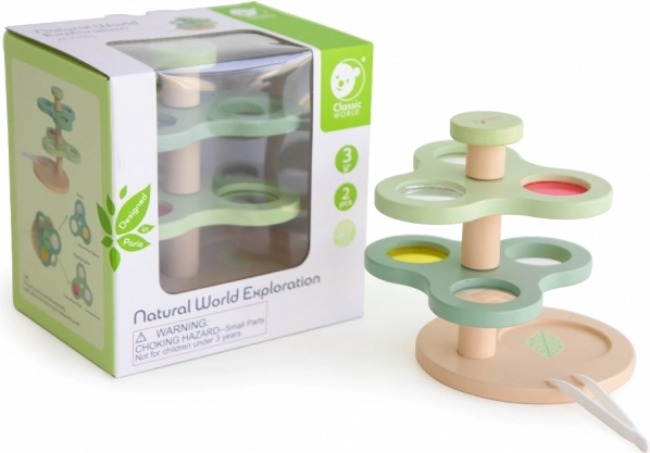 Mikroskop und Lupe 2-in-1 Classic World Naturforschung
