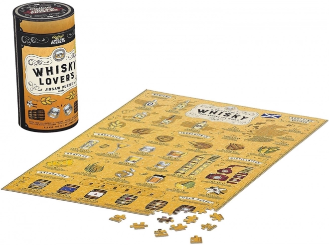 Ridley's Games Puzzle für Whisky-Liebhaber mit 500 Teilen