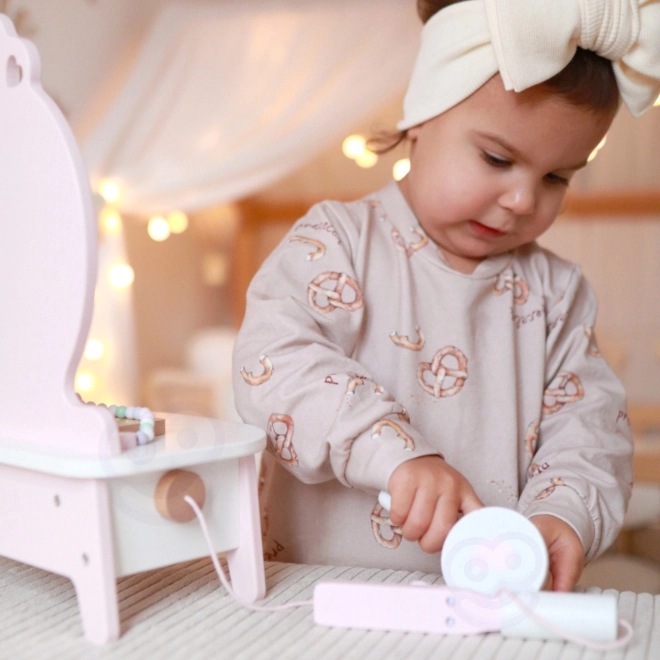 Holztoilette für Kinder mit Spiegel und Zubehör Classic World