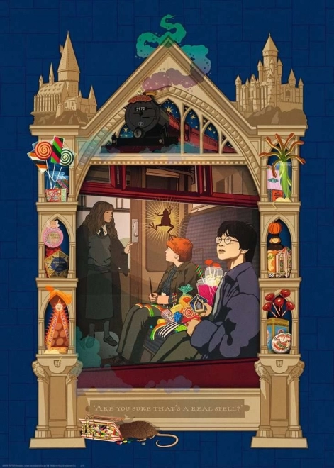 Ravensburger Puzzle Harry Potter: Hogwarts 1000 Teile