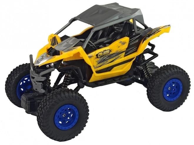 Gelbes ferngesteuertes Offroad-Auto 1:16