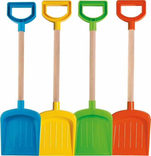 Androni Schaufel mit Holzstiel und Stiellänge 53 cm – Blau
