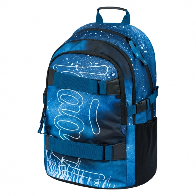 Schulrucksack Skate Stahl von Baagl