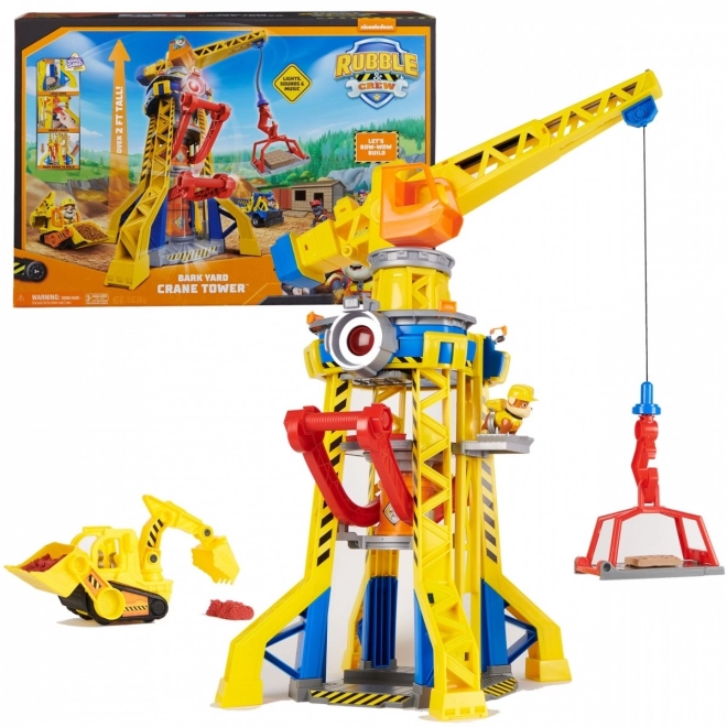 Bausatz PAW Patrol Rubble und seine Crew: Kranturmturm