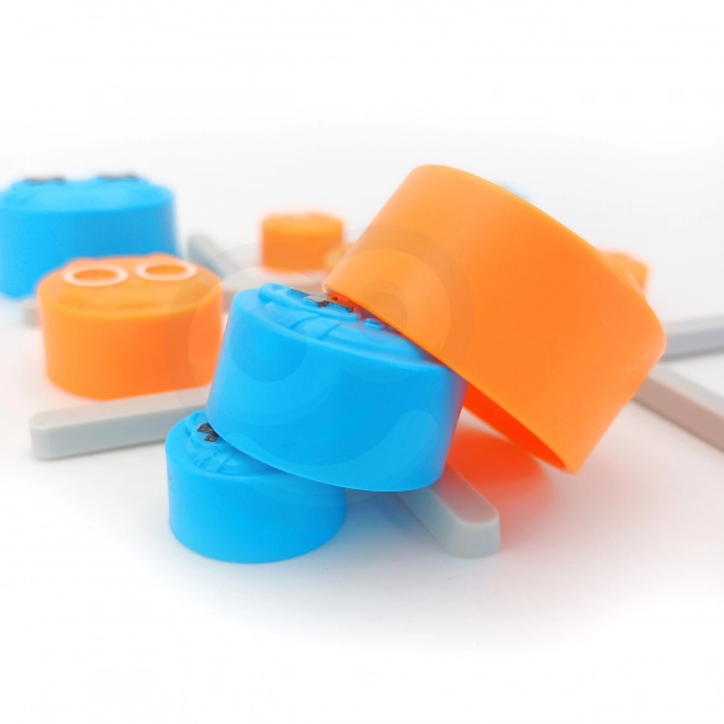 Woopie tragbares Tic-Tac-Toe-Spiel mit Katzenmotiv