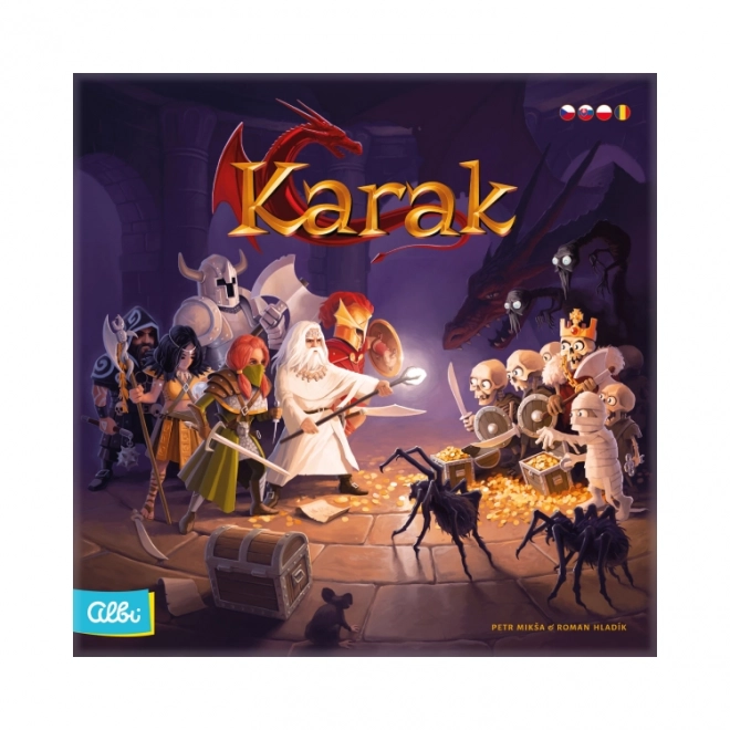 Karak Brettspiel Abenteuer in den Ruinen