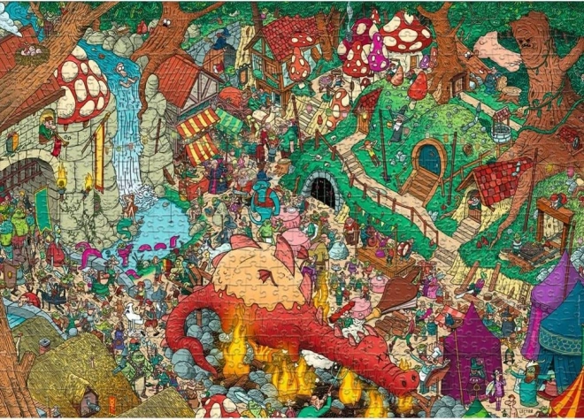 Heye Puzzle Fantasy-Welt 1000 Teile