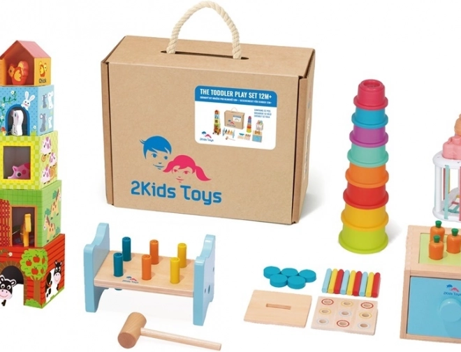 Geschenkset Spielzeug für die Kleinen ab 12 Monaten