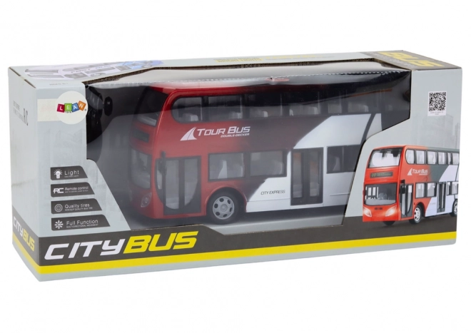 Ferngesteuerter Doppeldeckerbus mit Beleuchtung RC