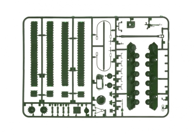 Plastikmodell Stalin Panzer JS-2 1/56