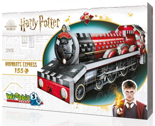 Harry Potter Hogwarts Express 3D Puzzle von WREBBIT