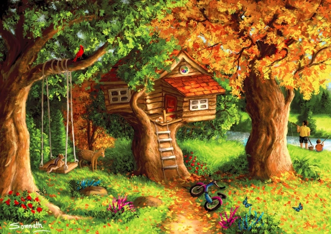 Enjoy Puzzle Baumhaus 1000 Teile