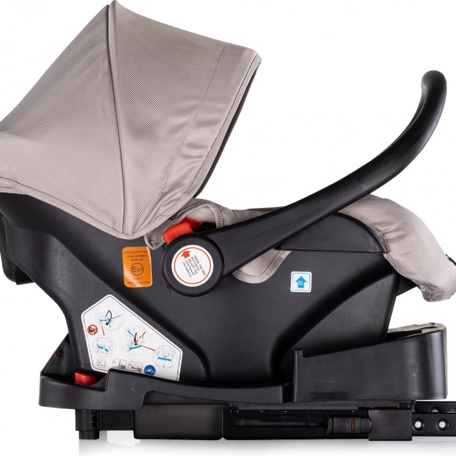 Autositz Aura i-Size 40-85cm Tiramisu