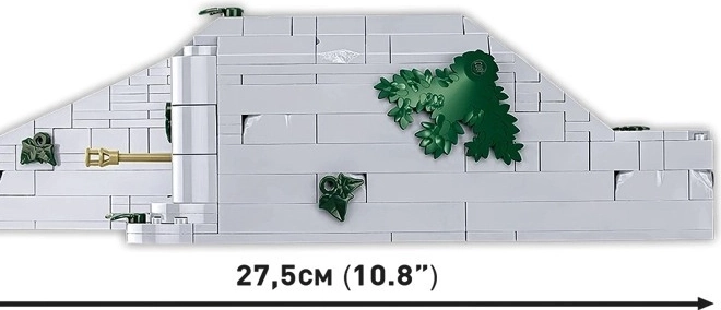 Bunker Regelbau 667 aus COBI Bausteinen