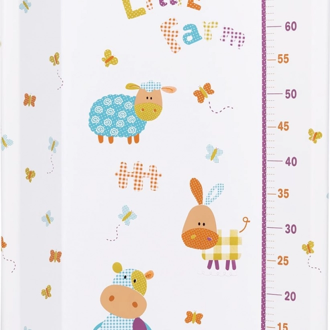 Badewanne mit Wickelauflage und Ständer Aqua Little Farm