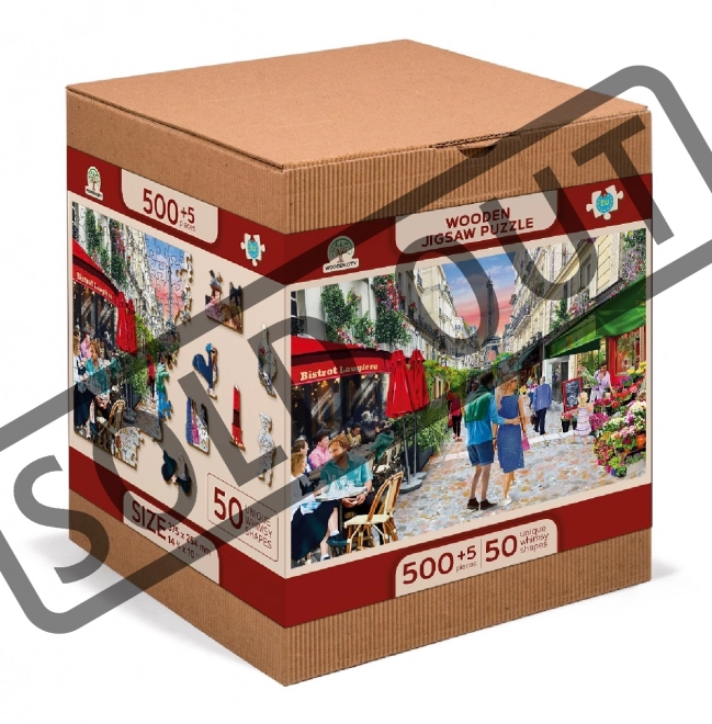 Holzpuzzle Paris Bistro 2-in-1