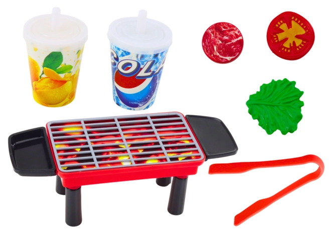 Realistischer Spielgrill