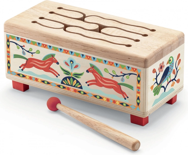 Djeco Holz-Trommel