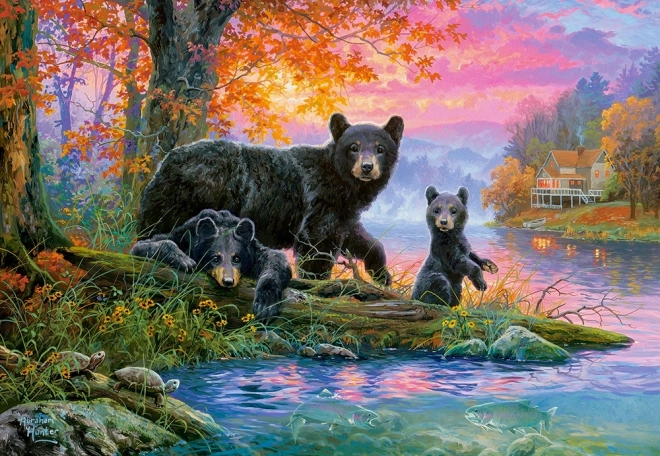 Puzzle Anglerparadies 1000 Teile