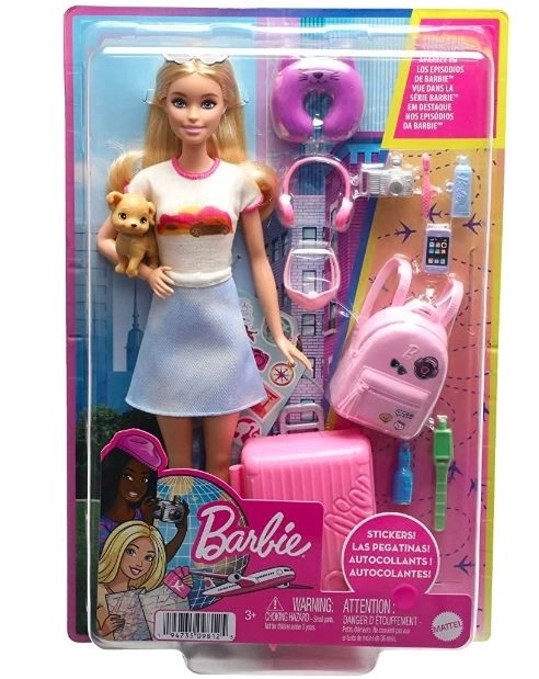 Barbie Malibu auf Reisen Puppe