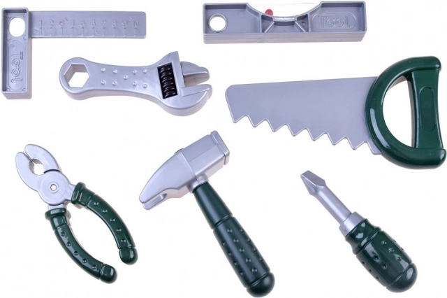 Großes Handwerker-Set für Kinder 3+ mit interaktiven Effekten und Rucksack
