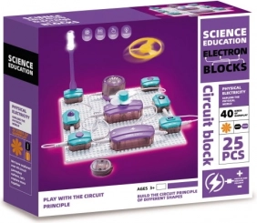 Baukasten für elektronische Schaltungen Electron Block – edukatives Set mit 25 Modulen