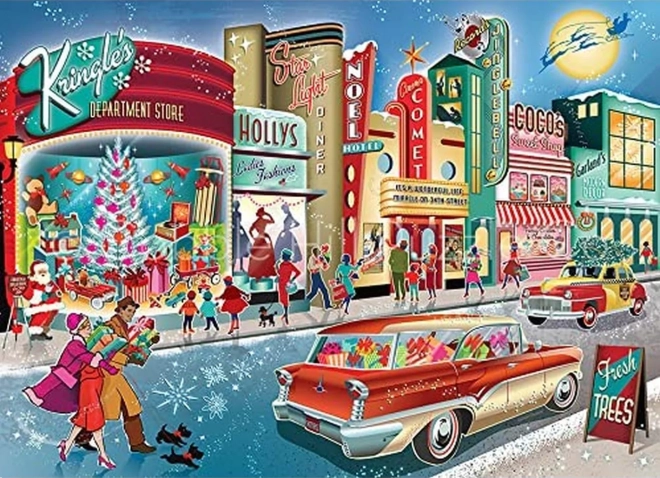 Puzzle Vintage Straße 1000 Teile