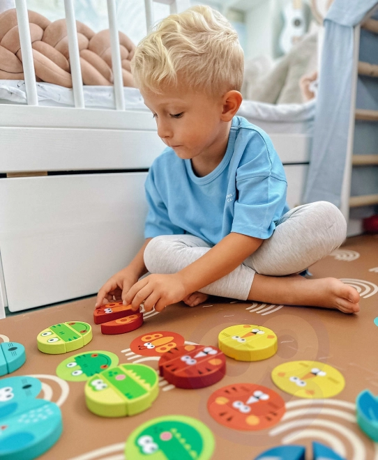 Geschicklichkeitsspiel Tiere von Tooky Toy
