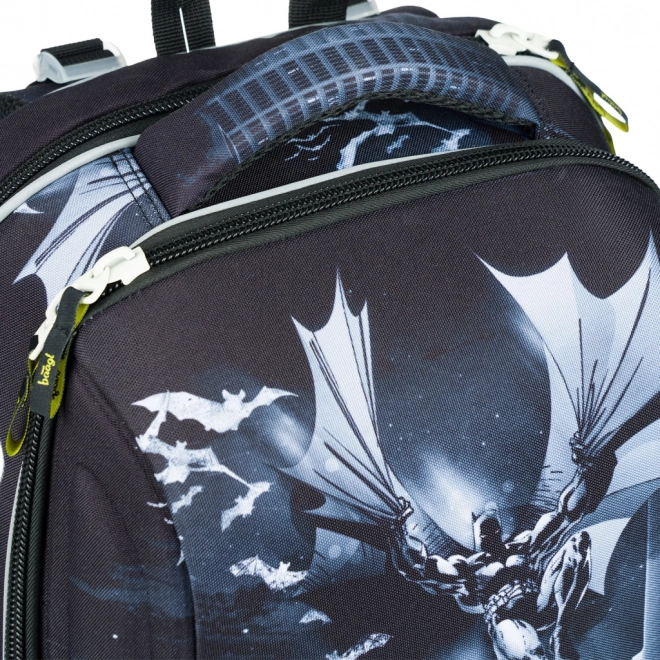 Schulset Shelly mit Batman: Ranzen, Federmäppchen, Beutel