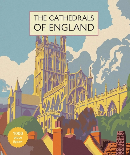 Galison-Puzzle Kathedralen Englands 1000 Teile