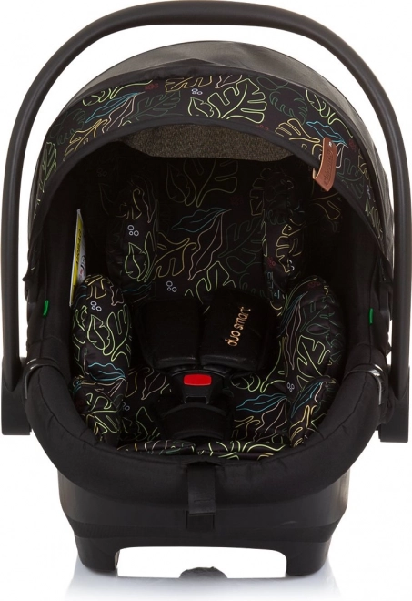 Chipolino Autokindersitz Duo Smart i-Size 40-87 cm, Obsidian Leaves