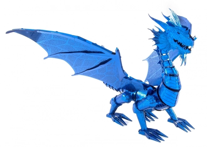 3D Puzzle Blauer Drache von Metal Earth