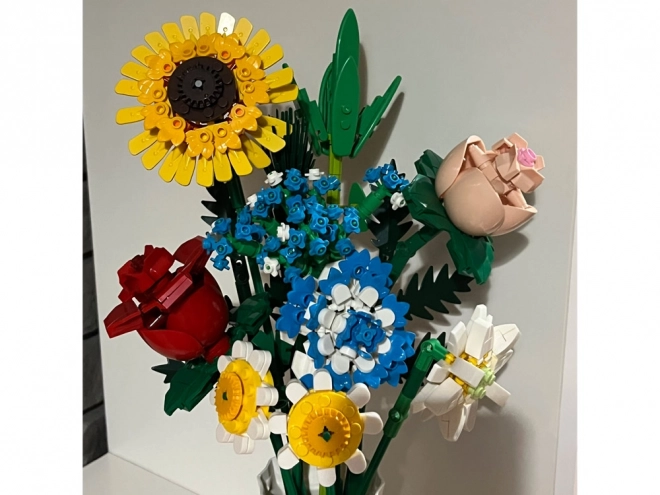 Technik-Baukasten Wiesenblumen mit Vase 618 Teile