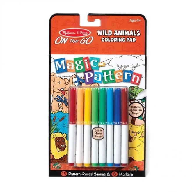 Magische Ausmalbuch Wilde Tiere von Melissa & Doug