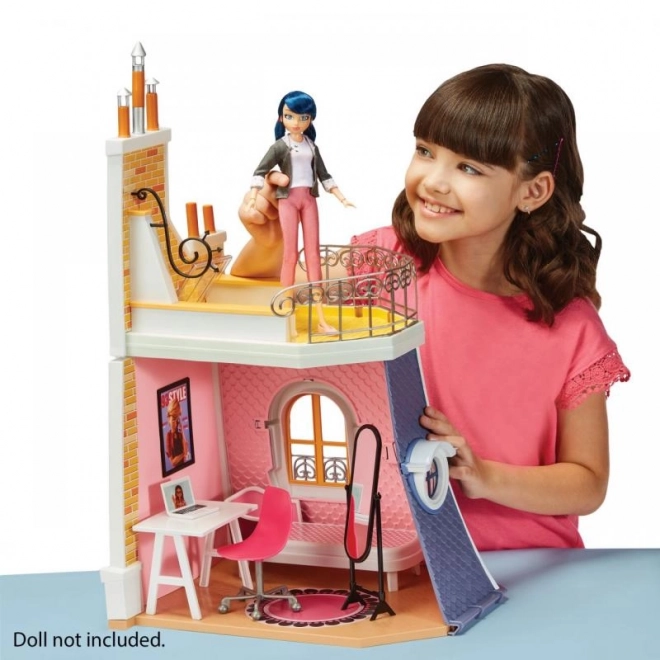 Miraculous Marinette 2in1 Schlafzimmer und Balkon Spielset